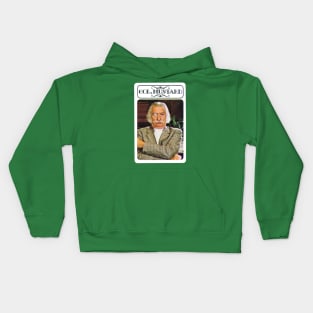 Col Mustard - Clue Murder Suspect Card! Kids Hoodie